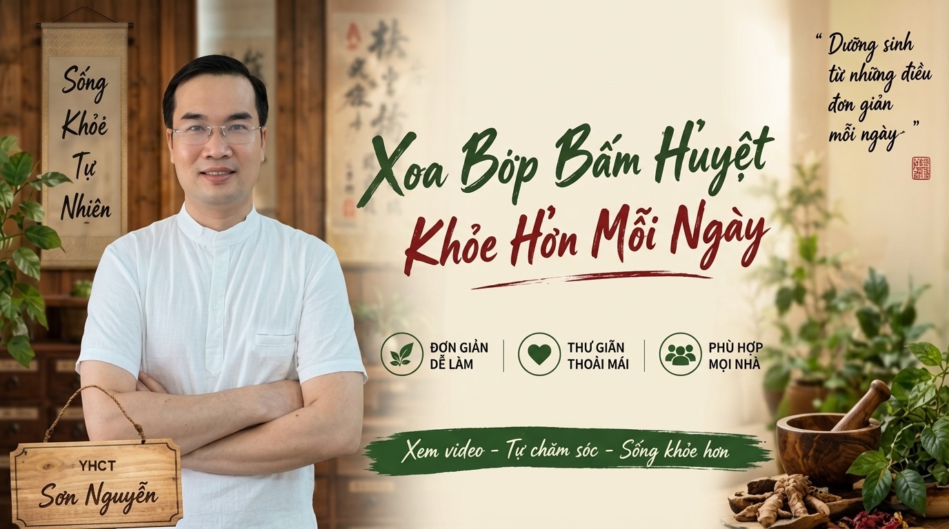 Xoa Bóp Bấm Huyệt Khỏe Hơn Mỗi Ngày - YHCT Sơn Nguyễn